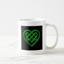 Corazón céltico taza