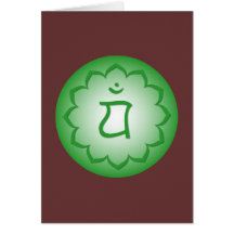 Corazón Chakra - Anahata Tarjetón