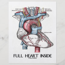 Corazón completo dentro tarjetas publicitarias