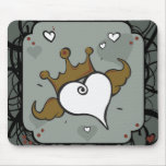 Corazón con alas Mousepad Tapete De Ratones