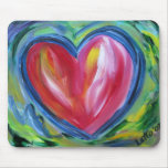 Corazón con la esperanza Mousepad Alfombrillas De Ratones