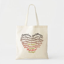 Corazón de APA Bolsas De Mano