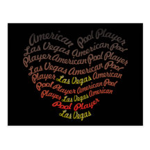 Corazón de APA Tarjeta Postal