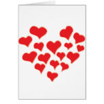 Corazón de corazones felicitación