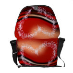 Corazón de la estrella en rojo bolsas de mensajería