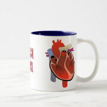 Corazón de la Facultad de Medicina Taza De Café