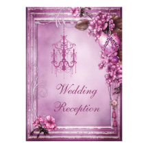 Corazón de la lámpara y recepción nupcial del marc invitacion personal 