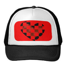 corazón de la MOD Gorros