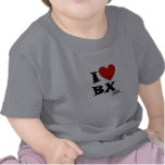 Corazón de la N.Y.E-I el bebé de Bronx Camiseta