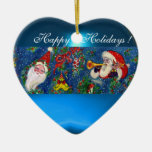 Corazón de la NOCHE de NAVIDAD Ornamento Para Reyes Magos