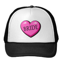 Corazón de la novia gorra