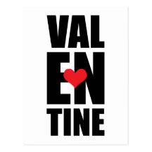 Corazón de la tarjeta del día de San Valentín Tarjeta Postal