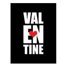 Corazón de la tarjeta del día de San Valentín Tarjeta Postal