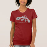 Corazón de las cucharas dosificadoras que cocina l camisetas