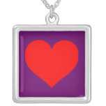 Corazón del amor colgantes