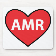Corazón del Amr de Amor del español del mensaje de Alfombrilla De Ratones