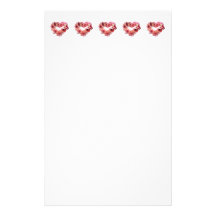 Corazón del clavel  papeleria de diseño