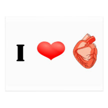 ¡Corazón del corazón I! Tarjeta Postal