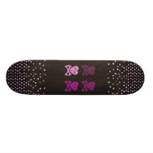 Corazón del cráneo tabla de patinar