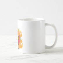 Corazón del diablo taza de café