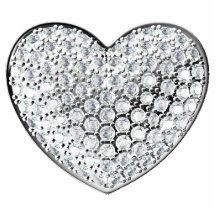 Corazón del diamante escultura fotografica
