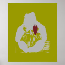 Corazón del oso posters