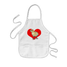 Corazón del Poult de Turquía Delantales