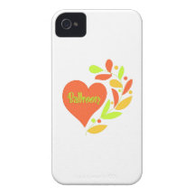 Corazón del salón de baile iPhone 4 Case-Mate fundas