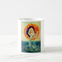 Corazón del sol tazas de café