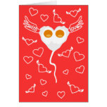 Corazón divertido del el día de San Valentín con l