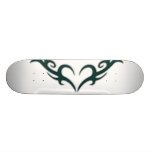 Corazón él hacia fuera patines personalizados