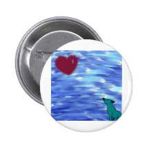Corazón encima allí a la vista pin
