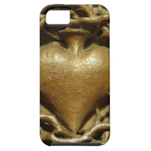 Corazón entre las espinas iPhone 5 Case-Mate cárcasa