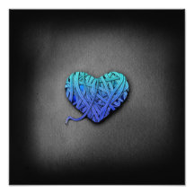 Corazón envuelto arte fotografico