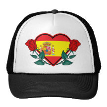 Corazón España Gorros