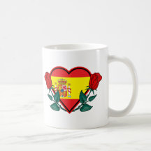 Corazón España Tazas De Café