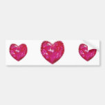 Corazón Etiqueta De Parachoque