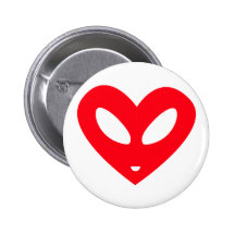 Corazón extranjero pins