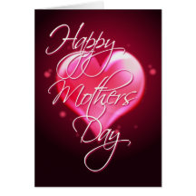 CORAZÓN FELIZ del DÍA de MADRE de SHARON SHARPE Tarjetas