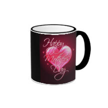 CORAZÓN FELIZ del DÍA de MADRE de SHARON SHARPE Taza