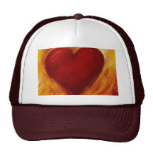 corazón gorro