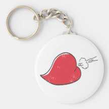 Corazón grosero llaveros personalizados
