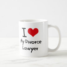Corazón I mi abogado de divorcio Taza