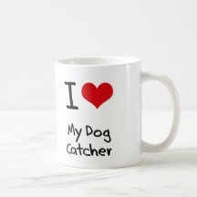Corazón I mi colector de perro Taza De Café