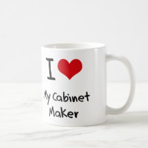 Corazón I mi ebanista Taza De Café