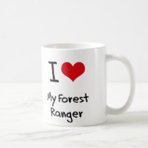 Corazón I mi guardabosques del bosque Taza