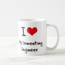 Corazón I mi ingeniero de cementación Tazas