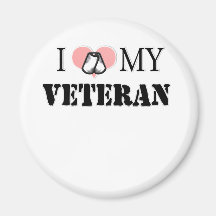Corazón I mi veterano Imanes