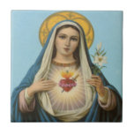 Corazón inmaculado de la teja de encargo 2 de Mari