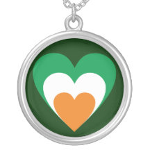 Corazón Irlanda heart país de irlandés Pendiente